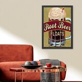 Wallity uramljena slika Root Beer, 40x55 cm Cene