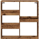 vidaXL Zidni ormarić boja staro drvo 80x15x80 cm od konstruiranog drva | shoptok.hr