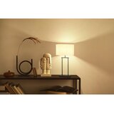 Fischer & Honsel Crna/bež stolna lampa s tekstilnim sjenilom (visina 52 cm) Ann – | shoptok.hr
