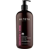 Organic Liquid Soap Geranium + Rose - 500 ml