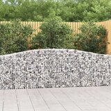  Lučne gabionske košare 25 kom 400x30x80/100cm pocinčano željezo Cijene
