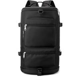 INF Potovalni nahrbtnik, nahrbtnik za nošenje s predalom za čevlje, vodoodporna vikend torba Black, (21822019) | Shoptok.si
