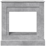  Okvir za kamin boja betona 90x30x90 cm od konstruiranog drva | shoptok.hr