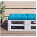 vidaXL Blazina za palete svetlo modra 58x58x10 cm Cene