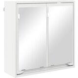  Kupaonski ormar s ogledalom s policom Bijelo 60 x 20 x 60 cm | shoptok.hr