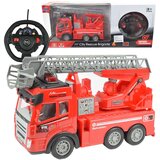 Magic Toys RC daljinsko vodeni gasilski avtomobil z dvižno košaro, svetlobni učinki, merilo 1/48, 27 MHz 20 cm | Shoptok.si