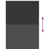 Rolo zavjesa Blackout Black 110x175 cm Širina tkanine 105,7 cm | shoptok.hr
