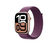 Apple Watch Series 10 42 mm Rose Gold Plum Loop, (21455011) | Shoptok.si