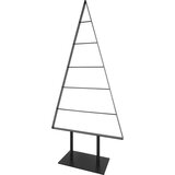  Okrasna jelka iz kovine 31 cm x 12 cm x 62 cm črna Cene