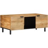 vidaXL Kava miza Brown 100x54x40 cm masivni les Mango Cene