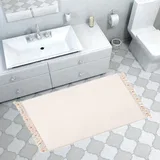 prostirka za kupatilo 75x120cm Bela