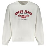 Guess Jeans Muški Bijeli Pulover bez Patentnog Zatvarača | shoptok.hr