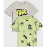 Sinsay Pamučne majice 2 pack | shoptok.hr