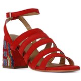 Apepazza Sandali & Odprti čevlji ROSSO HEEL SANDAL Rdeča Cene