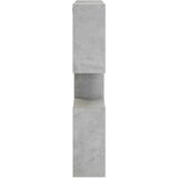  Zidna polica Betonska siva 99 5 x 17 x 91 cm - Betonska siva | shoptok.hr