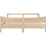 Okvir kreveta s uzglavljem 180 x 200 cm masivna borovina | shoptok.hr