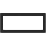  Nosači polica za umivaonik 2 kom crni pravokutni čelični Crna 15 x 35 cm | Shoptok.si