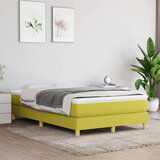 vidaXL Box spring posteljni okvir zelen 120x200 cm blago Cene
