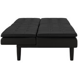 Støraa Crna sklopiva sofa od imitacije kože 191 cm Maine – | shoptok.hr