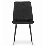  Stolica TURIN - crni baršun x 4 | shoptok.hr