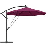  Suncobran S LED lampica Bordeaux Crvena 294 x 294 x 248 cm | Eponuda.ba