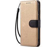  Knjiga torbica FANCY CASE za Samsung Galaxy A52 4G/Galaxy A52 5G/Galaxy A52s 5G - Zlatna KP40515 Cijene