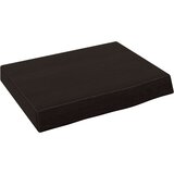  Zidna polica tamnosmeđa 40x30x(2-4) cm od obrađene hrastovine | shoptok.hr