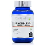 Maxlab Vitamin B Kompleks sa C Vitaminom I Beta-Karotenom Tablete A90 Cene