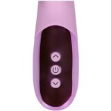 Loveline - punjivi vibrator s ušima i s rukom za klitoris (rozi) | shoptok.hr