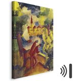  Slika - August Macke – Men on the Road by the Lake 20x30 Akustična | shoptok.hr