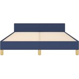  Okvir za krevet bez madraca plavi 140 x 190 cm od tkanine | shoptok.hr