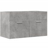 Maison Chic Kopalniška omarica za umivalnik - Umivalniška omarica betonsko siva 90x38,5x46 cm inženirski les, (21758888) Cene