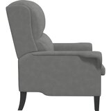  Fotelja Tamno siva 76 x 94 x 102 cm Mikrofibra | shoptok.hr