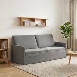SOFA za 3 osobe Tamnosiva 190 x 81 x 82 cm Baršun | shoptok.hr