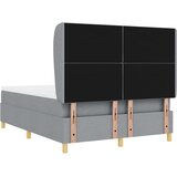  Krevet s opruga kutije Svijetlo siva 200 x 140 cm tkanina | shoptok.hr