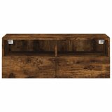  Zidni TV ormarić boja dimljenog hrasta 80 x 30 x 30 cm drveni | Eponuda.com