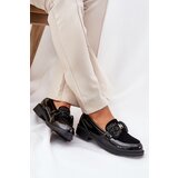 S. BARSKI Lacquered Women's Moccasins With Bow S.Barski | Shoptok.si