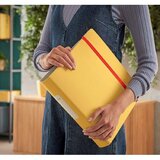 Zweckform Mapa register leitz cosy a4 2r z elastiko 60mm rumena 10390019 | Shoptok.si