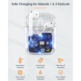 razpakirano brezžična polnilna škatlica za airpods 1. in 2. generacije odprta embalaža | Shoptok.si