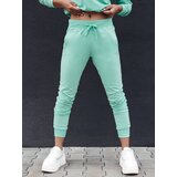 DStreet Spodnie dresowe damskie RELAX MODE miętowe | Shoptok.si