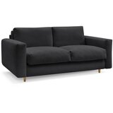 Bobochic Paris Crna sofa za spavanje/sklopiva 220 cm Cocoone – | shoptok.hr