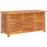  Vrtna kutija za pohranu s rešetkama 113x50x56 cm drvo bagrema | shoptok.hr