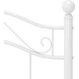  Okvir za krevet bijeli metalni 100 x 200 cm | Eponuda.com