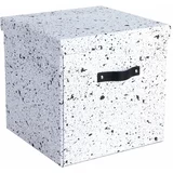 Bigso Box of Sweden Črno-bela škatla za shranjevanje Logan