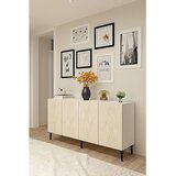 Hanah home komoda Apolos 150, 150 cm, bela / travertin | Eponuda.com