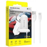  Auto punjač sa micro USB kablom, 2 x USB 5 v, 2.4 A | Eponuda.ba