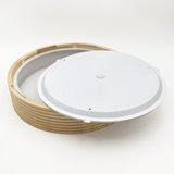  Stropno svetlo za kupatilo NATURAL MODERN 3xE27/15W/230V prečnik 37,5 cm borovina | Eponuda.com
