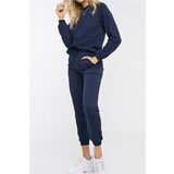 Know Women's Navy Blue Cotton Pajama Set | Shoptok.si