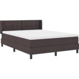  Postelja boxspring z vzmetnico Temno rjava 140 x 190 cm, (5000127142) | Shoptok.si