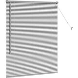  Zavjesa za prozor sa zavjesama Srebrna 105 x 130 cm Aluminij | shoptok.hr